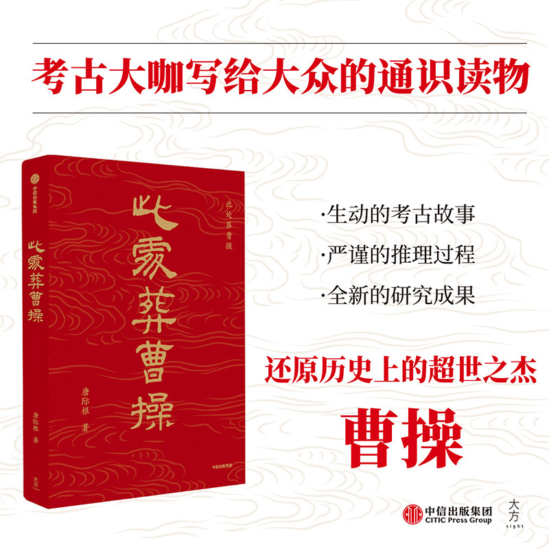 此处葬曹操 唐际根著  文献与考古对证 科技与人文融合 曹操高陵遗址博物馆馆长孔德铭 鼎力推荐 写给大众的通识读本 中信