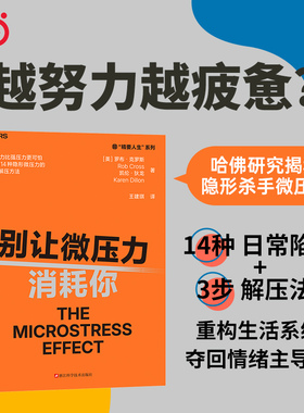 当当网 别让微压力消耗你 Thinkers50年度10大管理类新书 微压力比强压力更可怕 应对14种隐形微压力的3种方法 官方正版