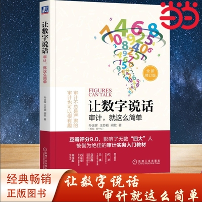 当当网 让数字说话：审计，就这么简单 经济.统计 机械工业出版社 正版书籍