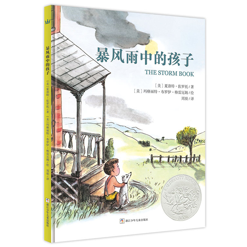 暴风雨中的孩子（奇想国童书）美国凯迪克银奖作品。让孩子懂得观察和