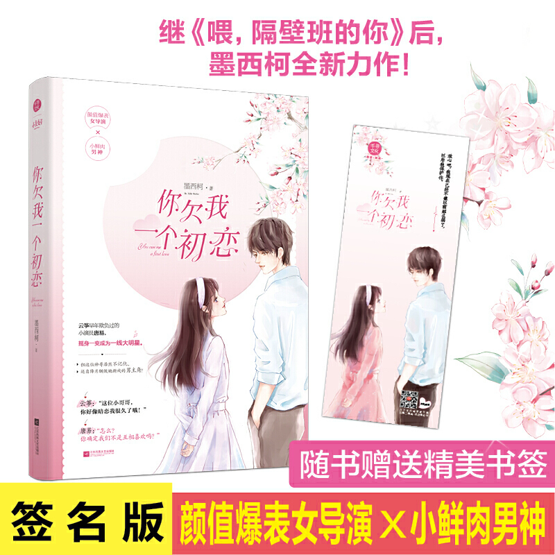 你欠我一个初恋 墨西柯 超甜娱乐圈宠文 颜值爆表女导演VS小鲜肉男神 晋江 给你一点点甜 都市甜宠小说