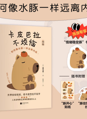 当当网卡皮巴拉不烦恼远离内耗