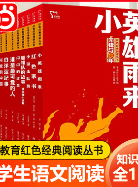 当当正版小英雄雨来闪闪的红星红色经典书籍小学生课外书阅读革命人物小故事少年励志三四五年级儿童文学谁是最可爱的人雷锋的故事