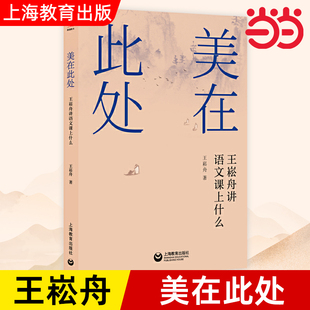 美在此处王崧舟讲语文课上什么美其所美王崧舟讲语文课怎么上中小学语文教师培训用书技巧语文课例研究管建刚作文教学上海教育L