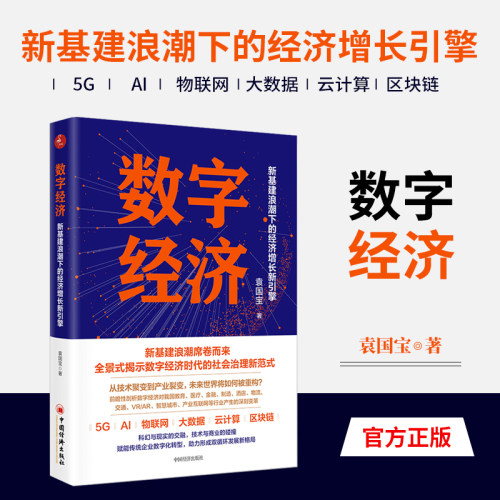 当当网 数字经济：新基建浪潮下的经济增长新引擎 袁国宝 中国经济出版社 正版书籍
