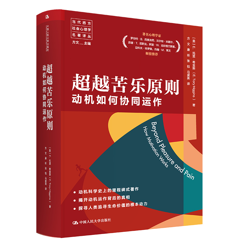 超越苦乐原则：动机如何协同运作 书籍/杂志/报纸 心理学 原图主图