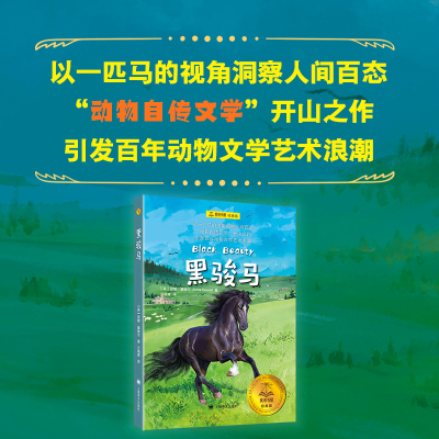 【当当网 正版童书】黑骏马 夏洛书屋经典版英安娜塞维尔著上海译文爱护动物洞察人性成长故事名家名译世界经典动物故事儿童文学