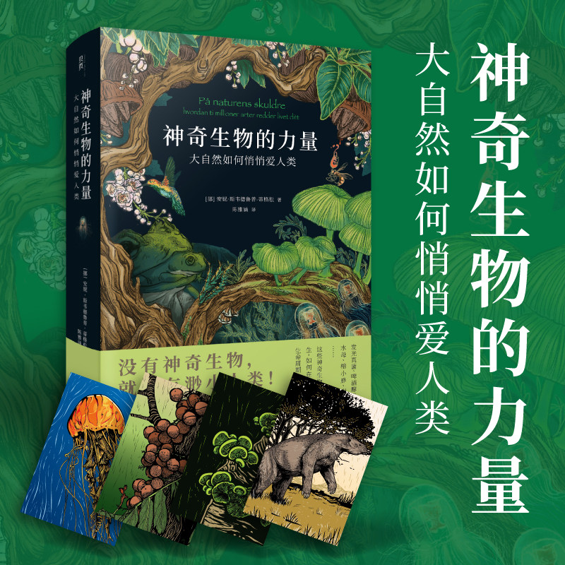 当当网 神奇生物的力量：大自然如何悄悄爱人类 挪威生命科学大学教授《昆虫的奇妙生活》作者安妮·斯韦德鲁普-蒂格松的又一奇作