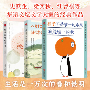 橘子不是的水果+人群太吵 我想去听旷野的风+梅子熟时栀子香(套装3册)