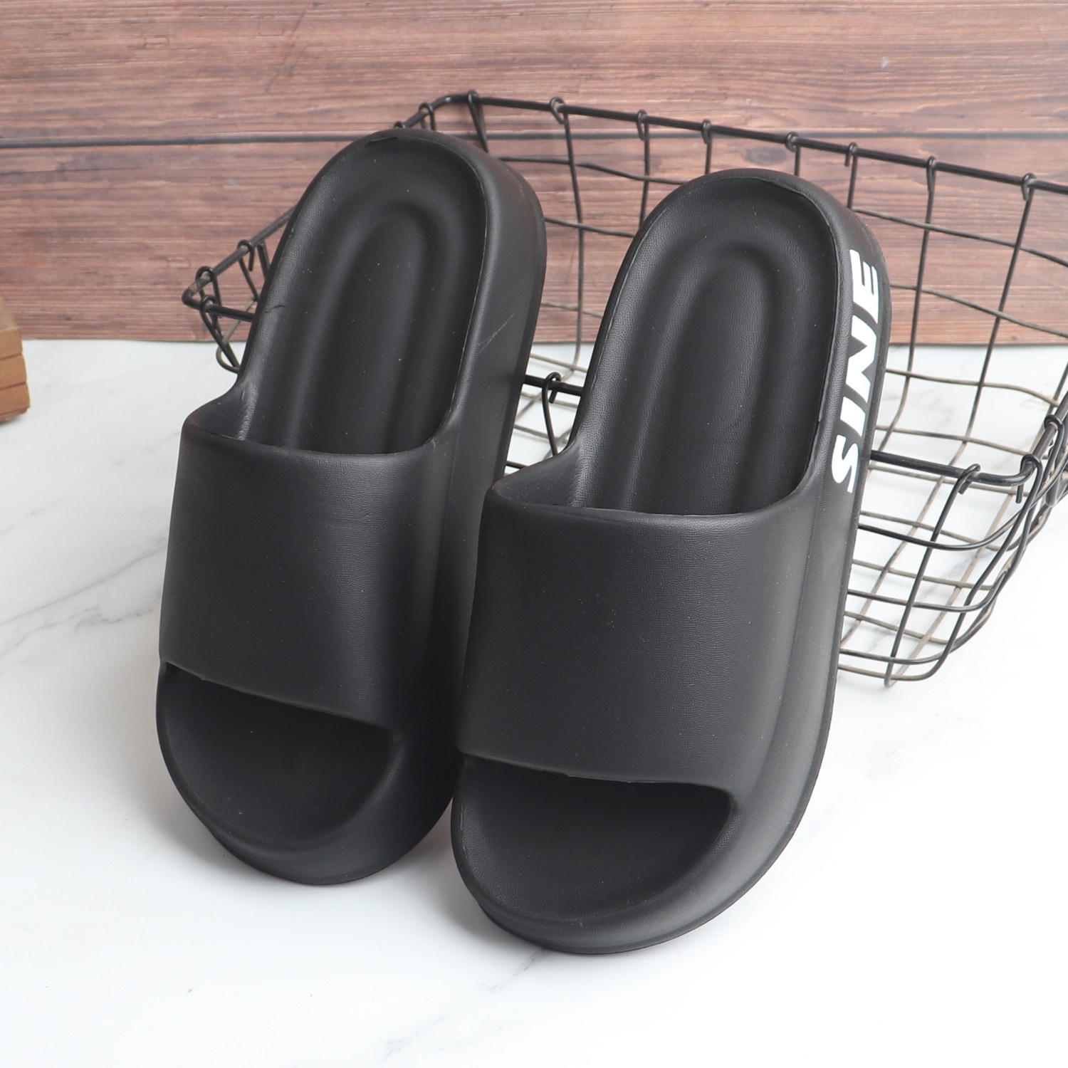 女生外穿厚底防滑一字拖海边度假轻便软底凉拖鞋学生宿舍韩版简约,女鞋,一字拖,淘宝优惠券,粉丝福利购,淘宝优惠卷