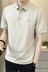 休闲时尚字母男款短袖青春流行韩式T恤POLO衫 DS-A329-PL2079-P50图片