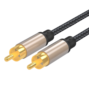 腾飞同轴音频线SPDIF纯铜数字电视功放低音炮音箱5.1音频响连接线