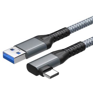 腾飞VR串流线OculusQuest2Link电脑主机piconeo3连接弯头typec数据线usb3.0VR头盔眼镜相机联机