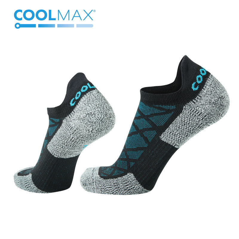 coolmax高端材料夏款耐磨跑步袜专业吸湿速干防臭运动袜船袜3双装