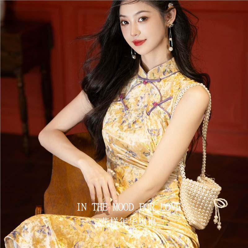 四小姐旗袍新中式夏季款