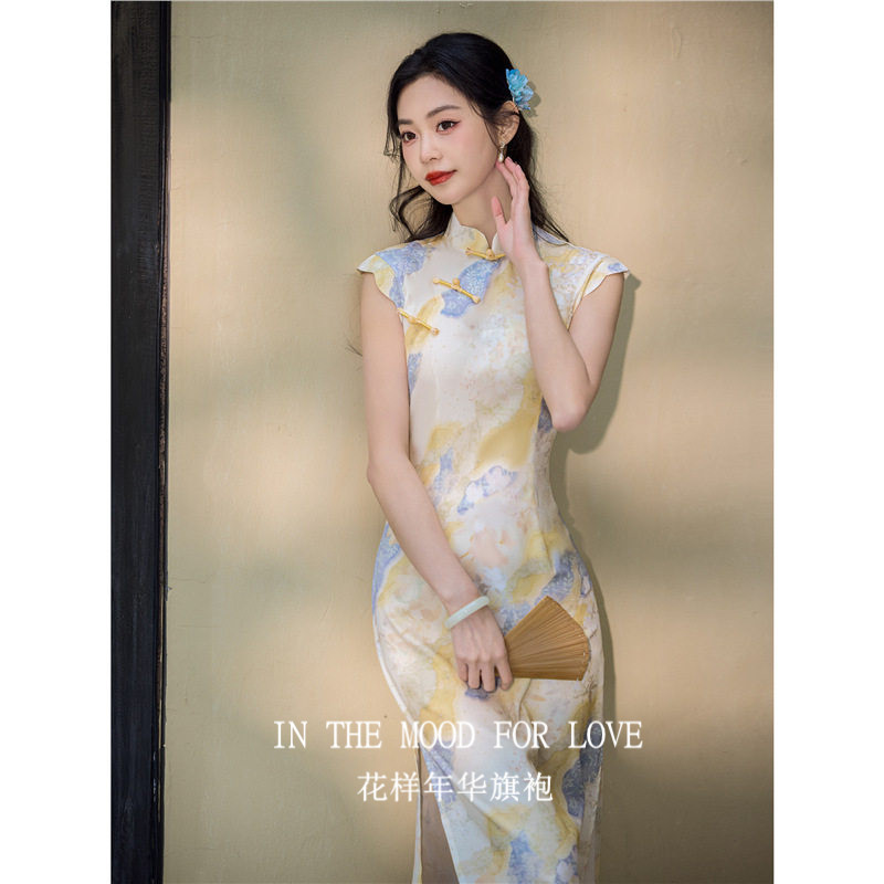 四小姐新中式旗袍少女款