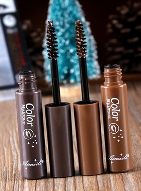 AIMEILI艾魅丽染眉膏 眉毛打底膏 液体眉笔 画眉膏 自然棕色