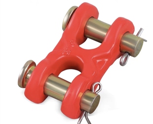 H型链条连接器G80起重链条连接头抱扣渣土车后门链条接头