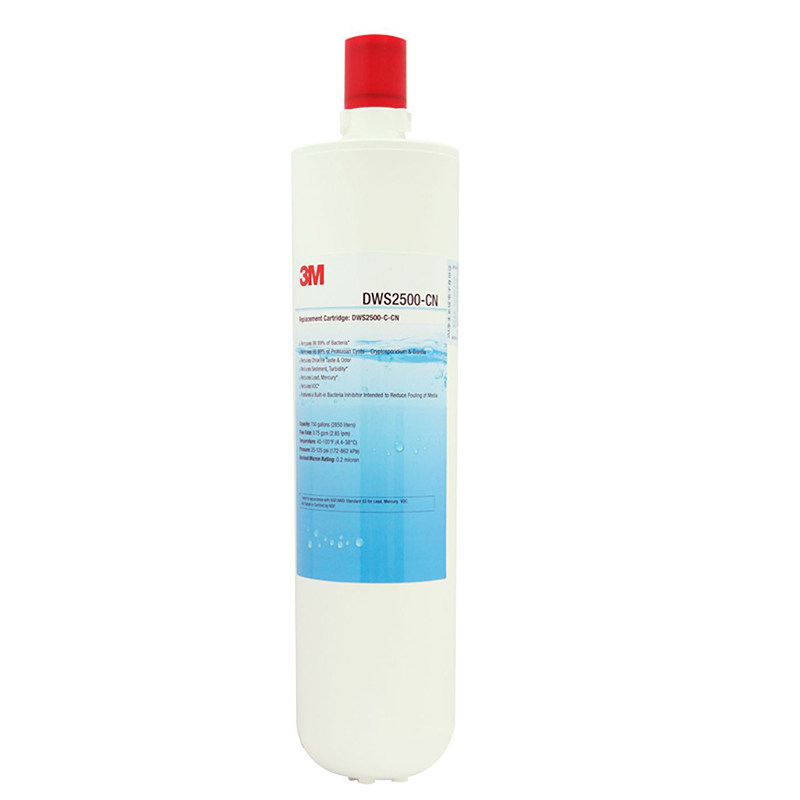 美国3M净享DWS2500-CN净水器  3M 2500 净享 精滤芯后置主滤芯