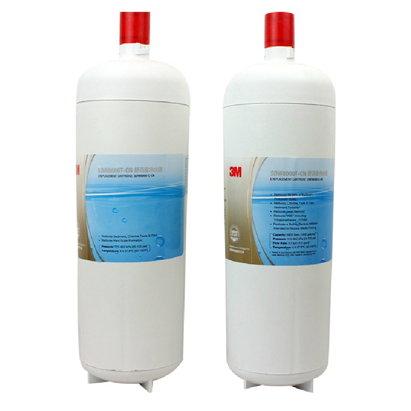 3M 双子净智8000T舒活泉净水器 SDW8000T-cn 前置后置(2个)滤芯