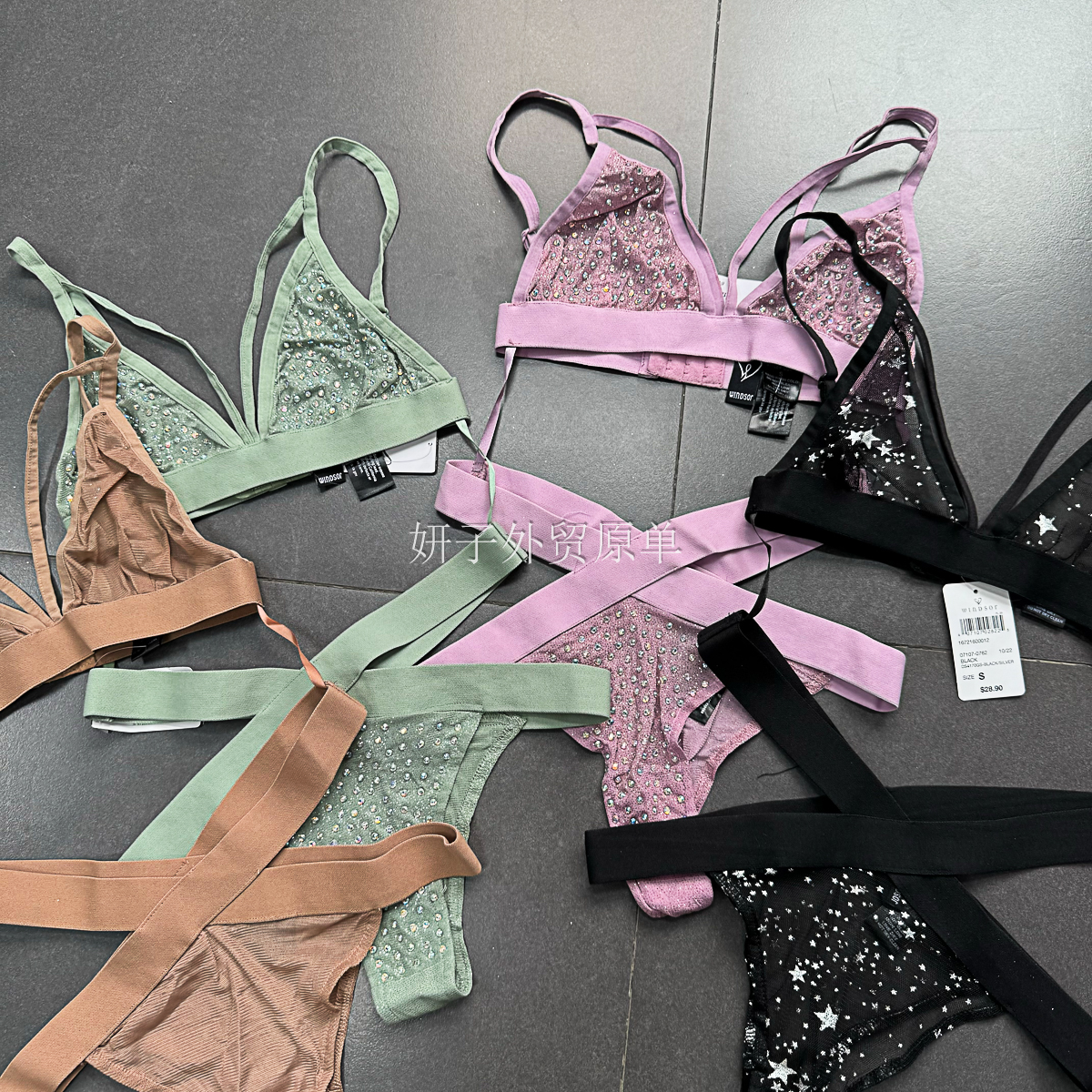 外贸单性感连体衣吊带背心