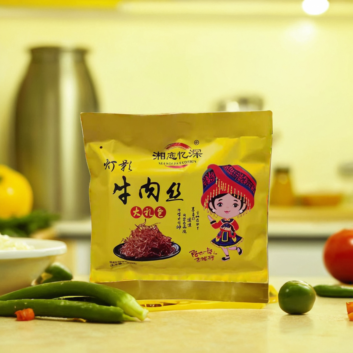 湘恋忆深牛肉丝260克湖南张家界特产湘西黄牛肉熟食牛肉干
