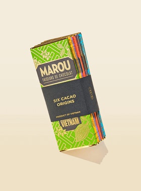 越南直邮MAROU经典Single Origin 迷你套装6块×24g 单一产地系列