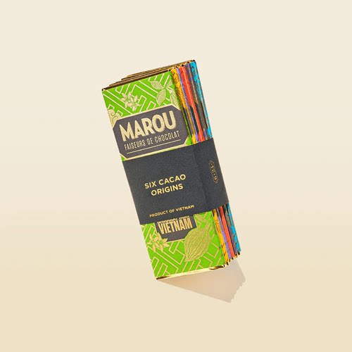 越南直邮MAROU经典Single Origin 迷你套装6块×24g 单一产地系列