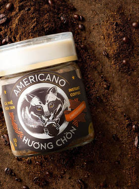 越南Honee牌Huong Chon猫屎咖啡AMERICANO美式速溶冻干咖啡 限量