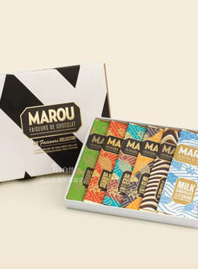 越南专卖店直邮MAROU高档THE FAISEURS匠心之作系列6块X24g小礼盒