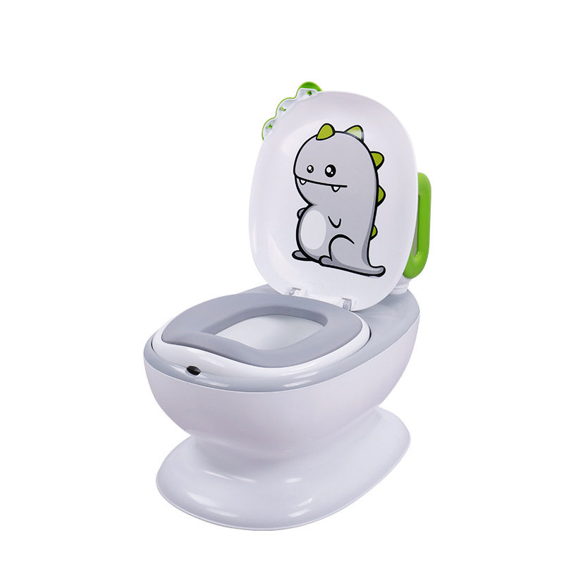 儿童坐便器带冲水声音乐宝宝厕所小孩便盆马桶女孩大号仿真pu软垫