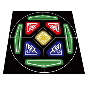 家用版跳舞毯跳舞机单人练习地毯双人跳舞减肥健身瑜伽垫防滑地垫