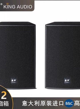 KingAudio/皇声C12音箱(进口高音)高端豪华专业KTV酒吧12寸800W