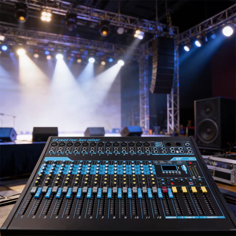 KingAudio/皇声 XP12调音台 12路高端音质酒吧舞台