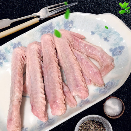 东北农家鹅翅黑龙江依安特产新鲜冷冻农村散养大鹅鹅翅特色食品