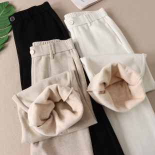 长裤 750克 显瘦窄版 女冬时尚 W269 力荐商场品质加厚仿羊绒休闲裤