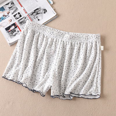 外贸夏季甜美印花薄款女宽松睡裤