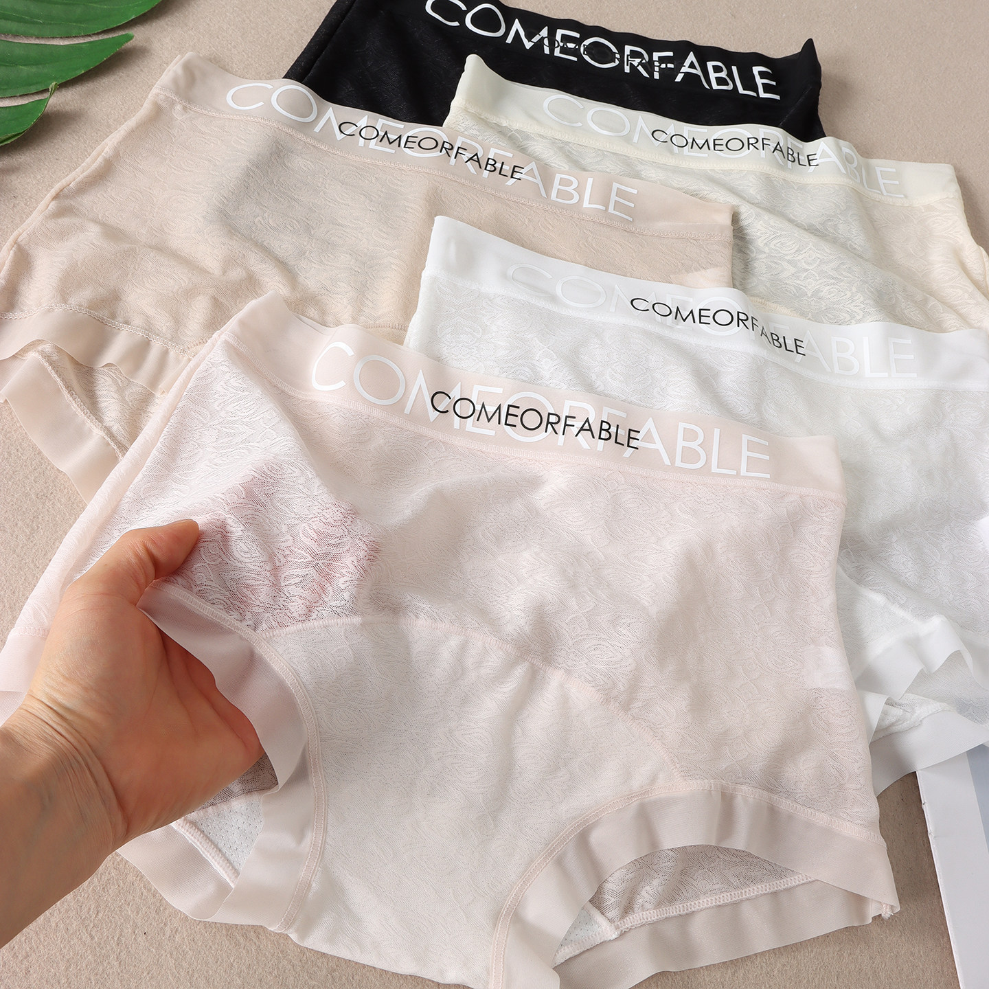 【五条装】细腻裸感亲肤中高腰性感蕾丝内裤女超薄面膜裤W266,女士内衣/男士内衣/家居服,女三角裤,淘宝优惠券,粉丝福利购,淘宝优惠卷