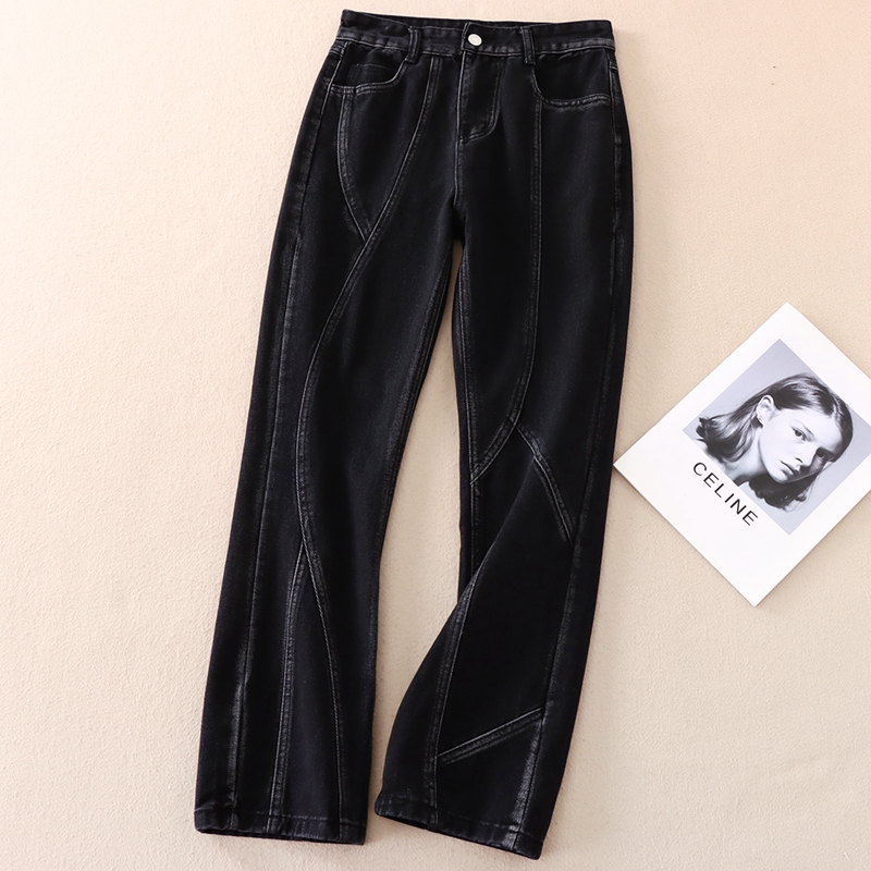 韩版百搭显瘦洋气牛仔裤