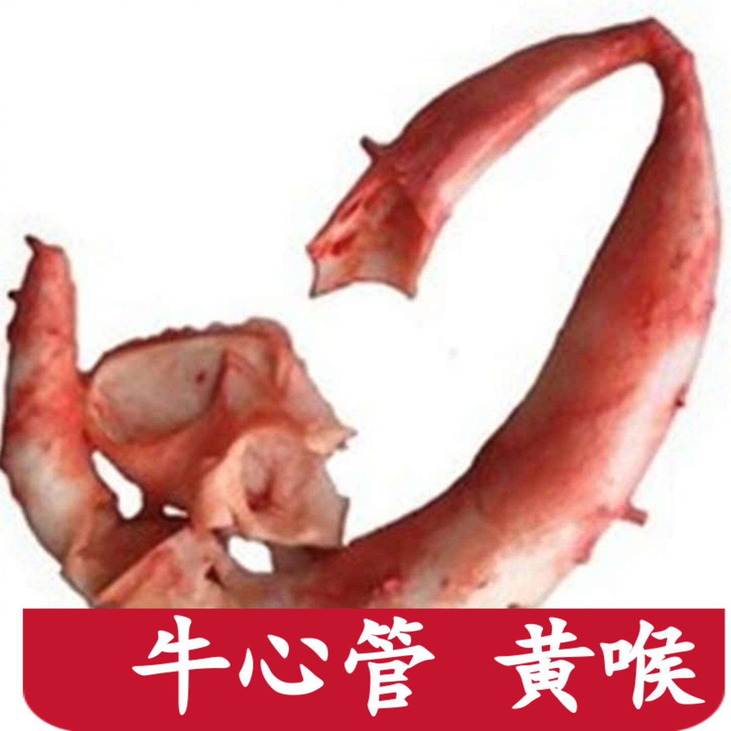 新鲜牛黄喉牛心管牛胸口油牛板筋牛杂新鲜烧烤火锅食材500g包邮