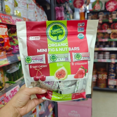 土耳其坚果棒无花果车厘子草莓味