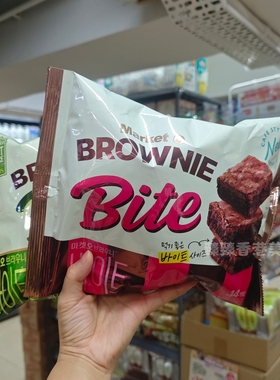 香港代购 韩国ORION好丽友Markte o一口布朗尼蛋糕抹茶味240g