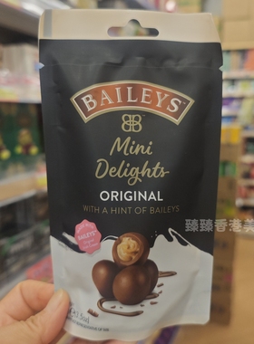香港代购进口英国BAILEYS迷你臻享松露软心朱古力102g零食