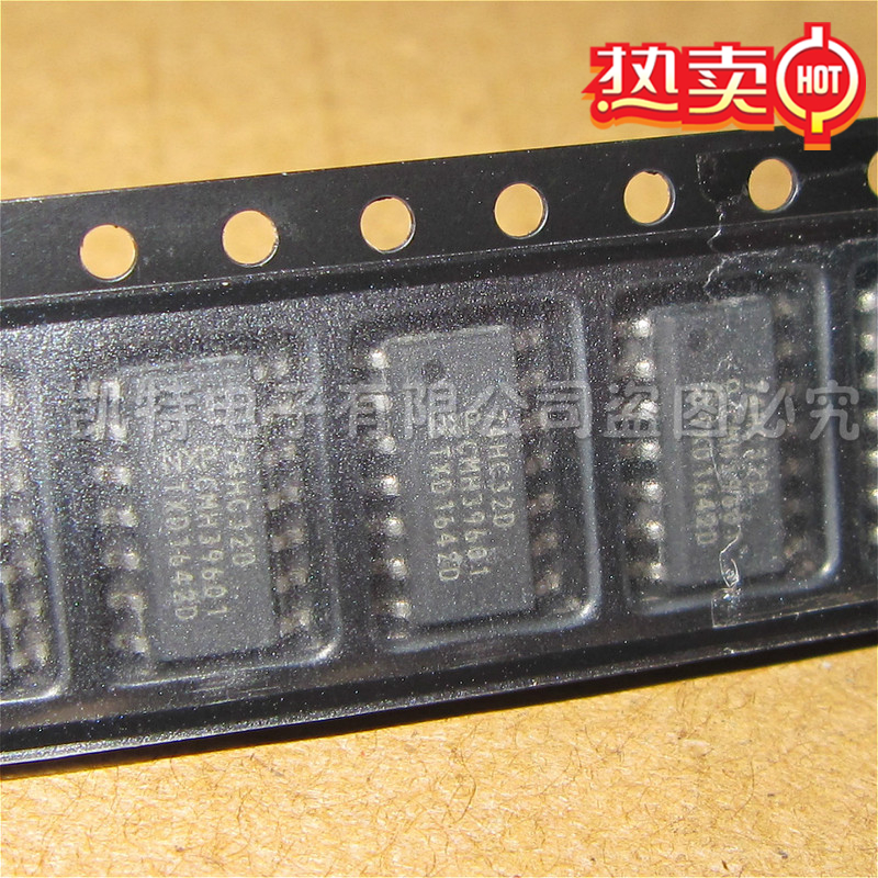 原装正品 贴片 74HC32D 逻辑芯片 四二输入或门 SOP-14