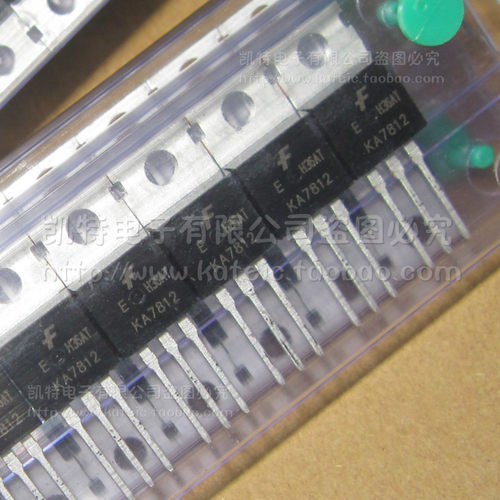 KA7812 12V 1A 直插TO-220 三端稳压管 全新原装正品FSC