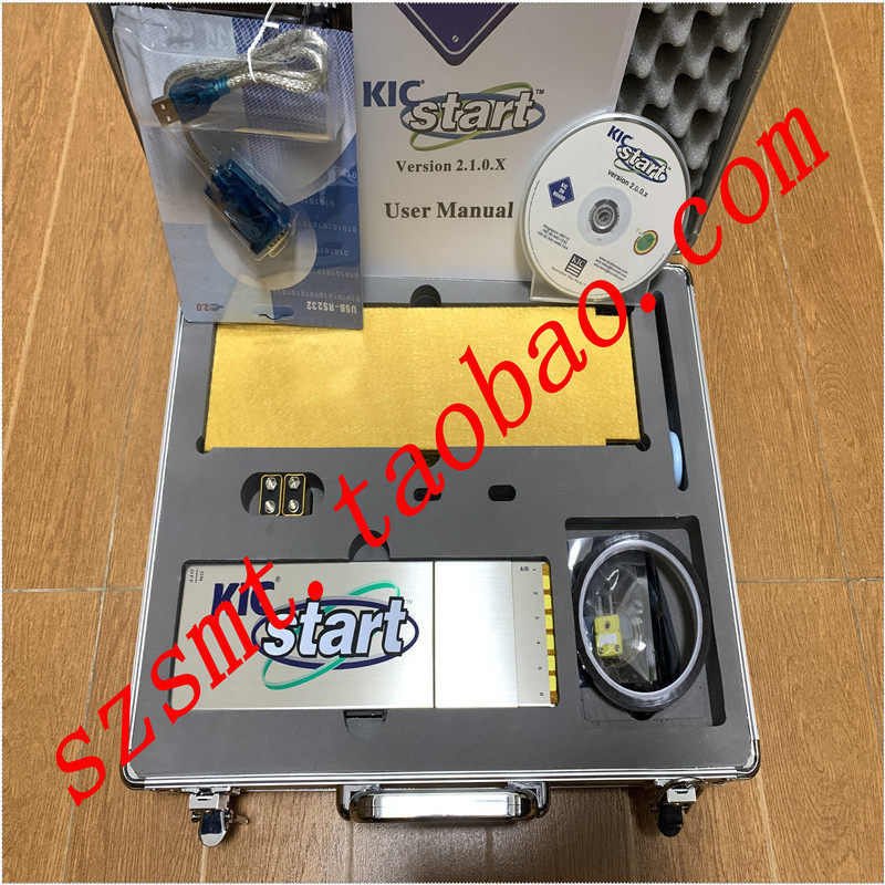 smt回流焊 波峰焊测温 曲线 炉温测试仪 kic start 2000六 九通道