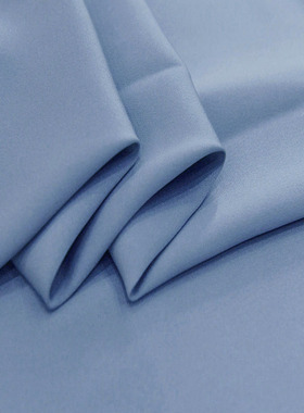 真丝弹力双乔19姆米140cm宽幅桑蚕丝衫衫连衣裙高定礼服面料21059