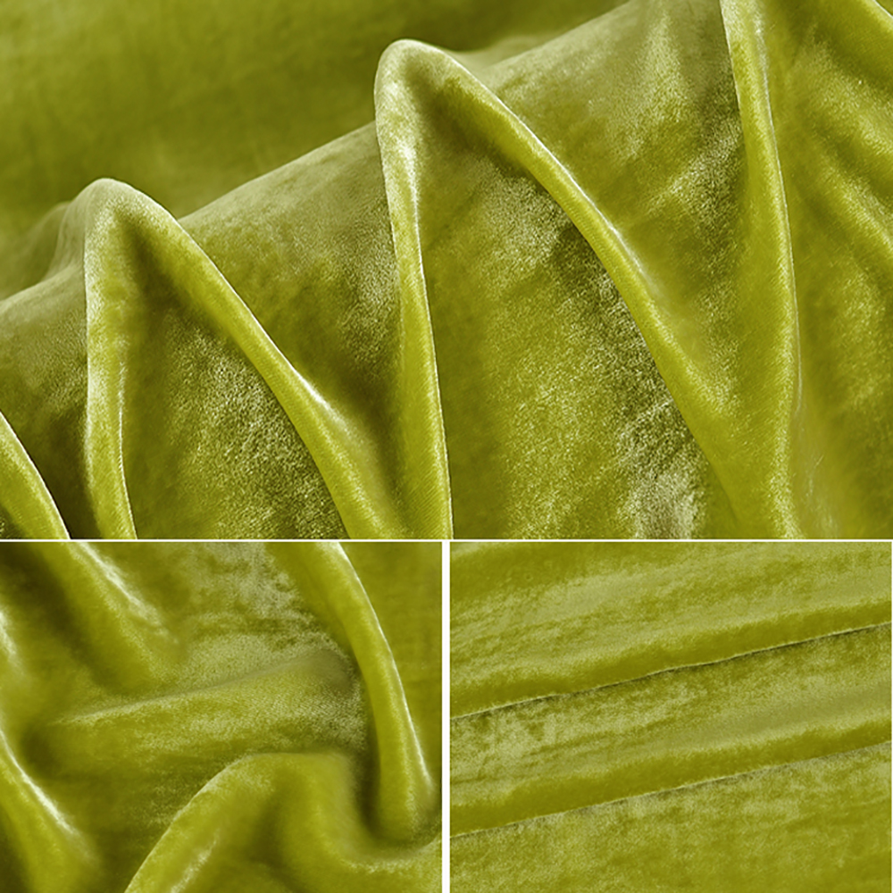 桑蚕丝真丝绒40姆米140cm宽幅秋冬丝绸衬衫外套礼服面料J03