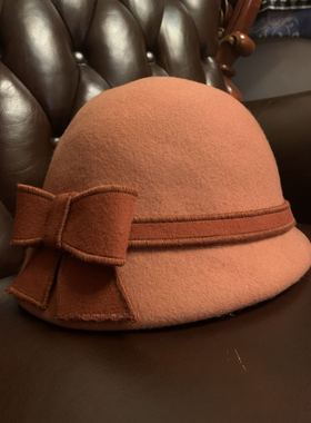 法式优雅知性日式风格清新礼帽