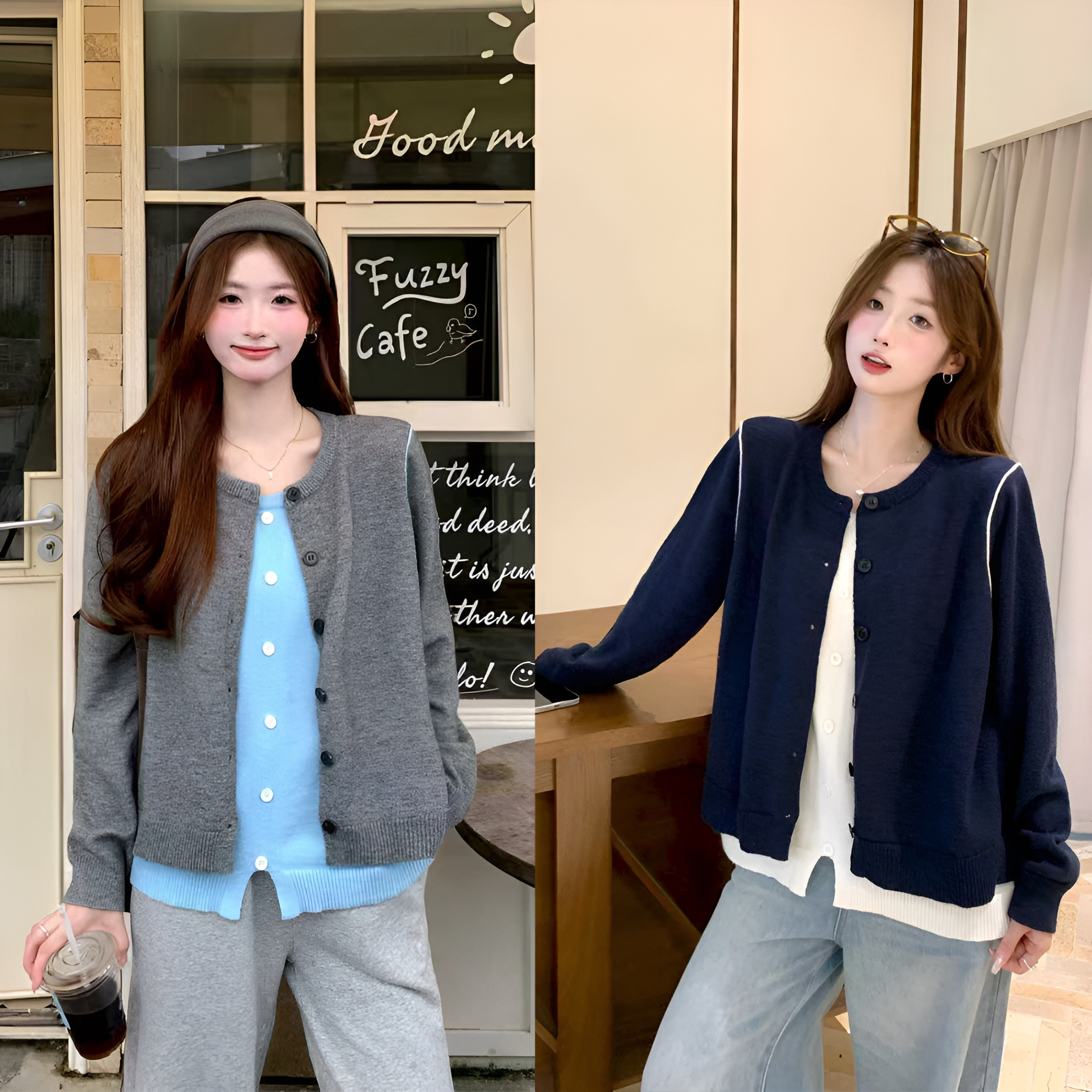 木子理想大码女装大面菁微胖定制奢姿旗舰店杨杨玉李潇洒杨天真秋